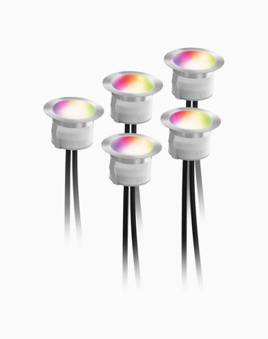 Deltaco Smart Home decklight forlengelsessett, 5 lys, varm/RGB