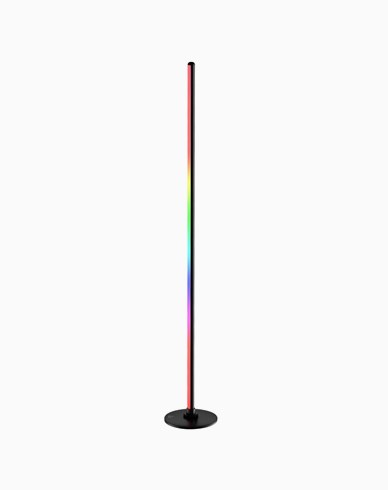 Deltaco Smart Home RGB golvlampa, 1,35 m hög, fjärr- & appstyrning