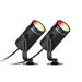 Deltaco Smart Home trädgårdsbelysning, 2 lampor, 6W, RGB + 2700K