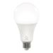 Deltaco Smart Home LED-lampa, E27, WiFi, 9W, 2700K–6500K, dimbar,vit
