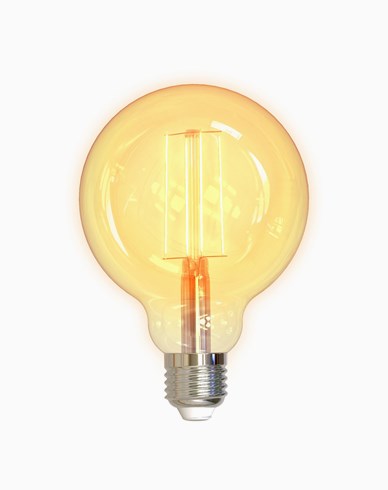 Deltaco Smart Home LED filamentlampa, E27,  470 lm, dimbar