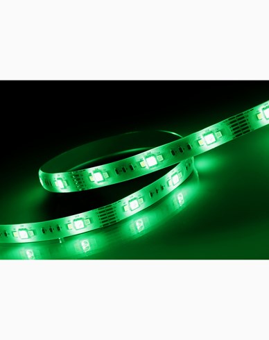 Deltaco Smart Home LED-list, RGB, 3 m, 3M-tejp, dimbar, 6-pin