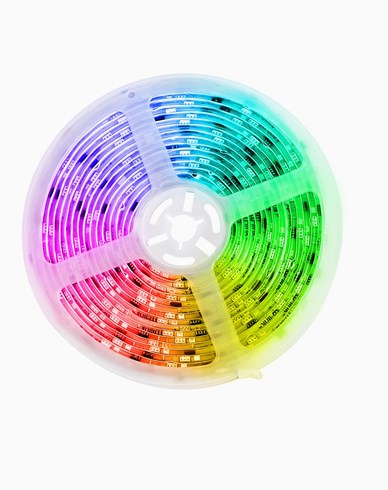 Deltaco Smart Home RGBIC LED-list, 5 meter, adresserbar, musik­synk