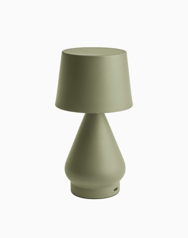 Unison No Cable bordslampa Medium 235mm pistache uppladdningsbar LED
