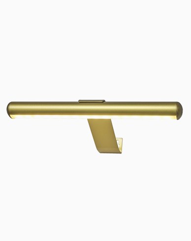 Tavelbelysning antik mässing L320mm laddningsbar LED CRI90