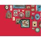 PiP Studio Tapet/ Väggbild Memories Red