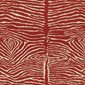 Brunschwig & Fils Tyg Le Zebre Red