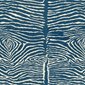 Brunschwig & Fils Tyg Le Zebre Indigo