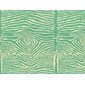 Brunschwig & Fils Tyg Le Zebre Aqua