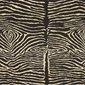 Brunschwig & Fils Tyg Le Zebre Black