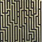 GP & J Baker Tapet Fretwork Foil Black/Gold