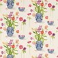 Sanderson Tyg Painters Garden Violet/Crimson