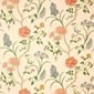Sanderson Tyg Summer Tree Red/Green