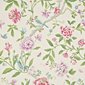 Sanderson Tapet Porcelain Garden Magenta/Leaf Green