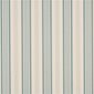 Mulberry Home Tapet Narrow Ticking Stripe Ivory/Aqua