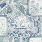 Mulberry Home Tapet Mulberry China Indigo
