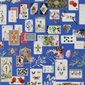 Christian Lacroix Tapet Maison de Jeu Bleu de Roi