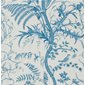 Brunschwig & Fils Tapet Bird and Thistle Blue