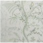 Brunschwig & Fils Tapet Bird and Thistle Silver
