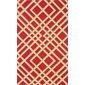Brunschwig & Fils Tapet Treillage Sidewall Red