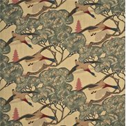 Mulberry Home Tyg Flying Ducks Camel/Grey