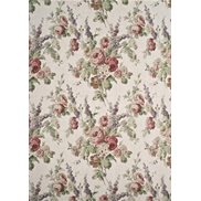 Mulberry Home Tyg Vintage Floral Rose/Green