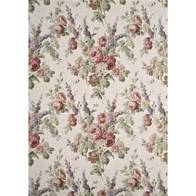 Mulberry Home Tyg Vintage Floral Rose/Green