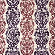 Mulberry Home Tyg Staveley Damask Damson/Claret