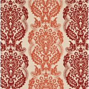 Mulberry Home Tyg Staveley Damask Sienna/Paprika