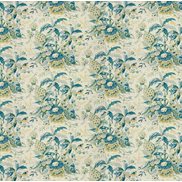 Brunschwig & Fils Tyg Horseshoe Bay Aqua Green