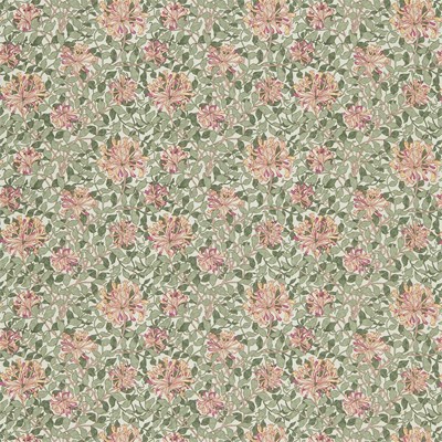 William Morris & Co Tyg Honeysuckle Chalk/Yellow