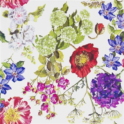 Designers Guild Tapet Alexandria Magenta