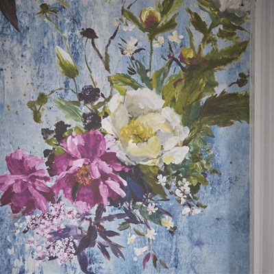 Designers Guild Tapet Aubriet Slate Blue