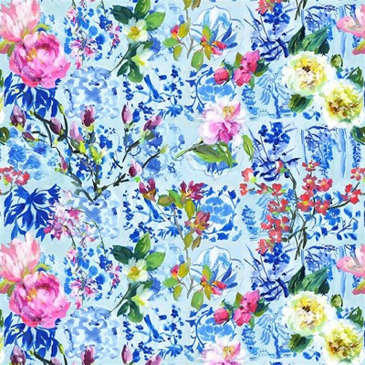 Designers Guild Tyg Majolica Cornflower