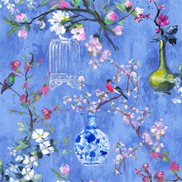 Designers Guild Tyg Istoriato Cobalt