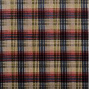 Mulberry Home Tyg Mulberry Velvet Ancient Tartan Red/Blue/Green