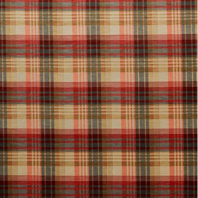 Mulberry Home Tyg Mulberry Velvet Ancient Tartan Spice