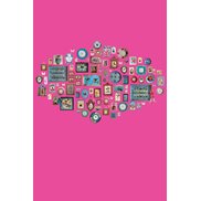PiP Studio Tapet/ Väggbild Memories Pink