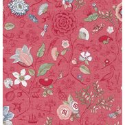 PiP Studio Tapet Spring to life Red Pink