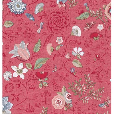PiP Studio Tapet Spring to life Red Pink