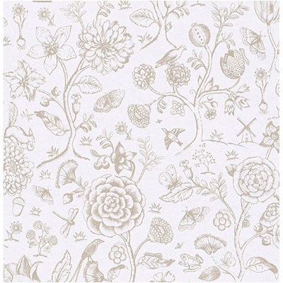 PiP Studio Tapet Spring to life Two tone Off White