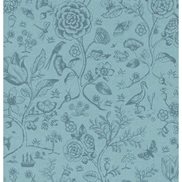 PiP Studio Tapet Spring to lifeTwo tone Sea Blue