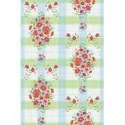 PiP Studio Tapet/ Väggbild Embroidery Green