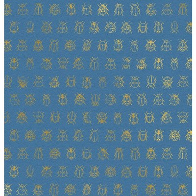PiP Studio Tapet Lady Bug Dark  blue