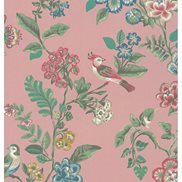 PiP Studio Tapet Botanical Print Soft pink