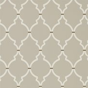 Sanderson Tapet Empire Trellis Birch/Cream