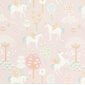 Majvillan Tapet True Unicorns Rosa