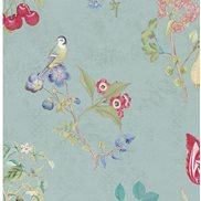 PiP Studio Tapet Cherry Pip Light Blue