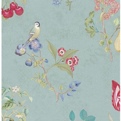 PiP Studio Tapet Cherry Pip Light Blue