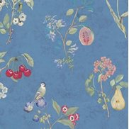 PiP Studio Tapet Cherry Pip Dark blue